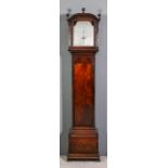 A good George III mahogany longcase "Regulator" by Edward Thorp of London, the 10ins silvered dial