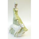 ROYAL DOULTON 'STROLLING' CHINA GROUP FROM THE REFLECTIONS SERIES,  HN 3073, 13 3/4" (35cm) high,