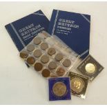QUANTITY OF GEORGE V AND LATER PRE DECIMAL COINAGE includes 1953 crown and commemorative crown