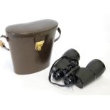 PAIR OF CARL ZEISS 15 x 60 PRISM BINOCULARS, in leather case