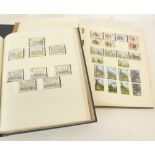 LOOSE LEAF RING BINDER WITH COLLECTION OF MAINLY MINT GB COMMEMORATIVE STAMPS circa 1980-1988 and