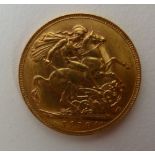 GEORGE V (1918), GOLD SOVEREIGN