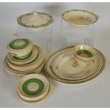 APPROX 20 PIECE 1930's GRAY'S POTTERY PART DINNER SERVICE, TOGETHER WITH A PAIR OF OTHER 1930's