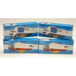 FOUR CORGI MINT AND BOXED LIMITED EDITION VOL ARTICULATED CONTAINER LORRIES for Dodds Transport x