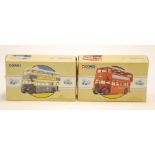 TWO MINT AND BOXED CORGI COMMERCIALS LIMITED EDITION GUY ARAB DOUBLE DECKER BUSSES viz Guy Arab