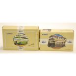 TWO MINT AND BOXED CORGI COMMERCIALS LIMITED EDITION GUY ARAB DOUBLE DECKER BUSSES viz Coventry