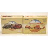 MINT AND BOXED CORGI LIMITED EDITION 70TH ANNIVERSARY PREMIER OMNIBUS SET with Bedford OB and