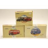 TWO MINT AND BOXED CORGI COMMERCIALS LIMITED EDITION SINGLE DECK BUSES  viz AEL Regl - Hardings