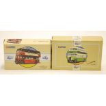 TWO MINT AND BOXED CORGI COMMERCIALS LIMITED EDITION GUY ARAB DOUBLE DECKER BUSSES viz South Downs