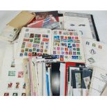AN ALL-WORLD COLLECTION ON LOOSE ALBUM LEAVES, with useful ranges of China noted, also included in