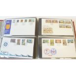 RING BINDER CONTAINING COLLECTION OF CHANNEL ISLANDS FIRST DAY COVERS 175 pieces in total circa
