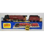 HORNBY DUBLO MINT AND BOXED TWO RAIL ELECTRIC DIE CAST 4-6-2 LOCOMOTIVE AND TENDER 'CITY OF
