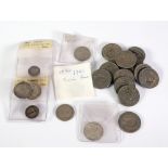 THIRTY EIGHT ELIZABETH II PRE-DECIMAL TWO SHILLING PIECES, SEVEN GEORGE VI DITTO, a George VI Half