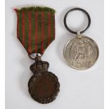 FRENCH NINETEENTH CENTURY ST. HELENA MEDAL, awarded for service in campaigns from 1792 to 1815