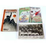 LITTLEWOODS FOOTBALL ANNUAL 1936-7, small format paper back, complete but centre page loose and a