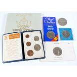 TWO ROYAL MINT PROOF COINAGE SETS, for Sqaziland 1979 and Gilbert Islands 1979, TWO DITTO FIRST