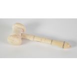 SMALL IVORY GAVEL, 5" (12.7cm) long