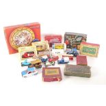 COLLECTION OF 1940s AND LATER BOARD GAMES, including "Merry Game of Floundering", "Sorry", "