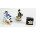 COALPORT CHINA, LIMITED EDITION GUINNESS & CO, "MY GOODNESS MY GUINNESS" PENGUIN, 5" (12.7cm)