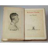 MASEFIELD, JOHN. Selected Poems, William Heinemann, London 19122