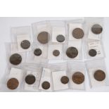 ELEVEN VICTORIAN COPPER COINS, VARIOUS MAINLY EF-VF, but including 1892 uncirculated TOGETHER WITH