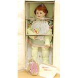 ELITE DOLLS - GERMANY COSTLY MINT AND BOXED LIMITED EDITION PORCELAIN HEADED COLLECTORS DOLL '