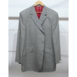 THREE GENTS CROMBIE TWO PIECE WOOL SUITS, jackets sizes 44 and 48, TOGETHER WITH TWO CROMBIE