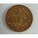 VICTORIA GOLD SOVEREIGN 1901, good