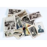 COLLECTION OF EARLY NINETEENTH CENTURY COLLECTORS CARDS OF FOOTBALLERS, including 'Real Photographs'