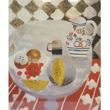 •MARY FEDDEN (1915-2012) ARTIST SIGNED LIMITED EDITION COLOUR PRINT 'The Matisse Jug' Signed in