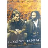 *'GOOD WILL HUNTING' MOVIE POSTER, signed by Ben Affleck, Robin Williams, Minnie Driver  and Matt