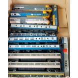 HORNBY INTERCITY 125 POWER CAR together with THREE OTHER POWER CARS snd FOUR DUMMY POWER CARS and
