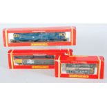 THREE HORNBY RAILWAYS BOXED LOCOMOTIVES viz BR Co-Co Diesel Class 37 for Railfreight, BR Co-Co