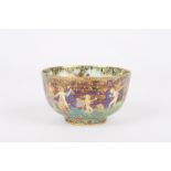 A Wedgwood Fairyland lustre bowl by Daisy Makeig Jones, circa 1920, pattern number Z4968, the body