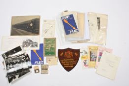 Railway Ephemera - W.J. Badger - Chief Inspector Pullman Car CompanyA large collection of