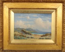 James H.C. Millar (fl. 1884-1903) British'On the Welsh Coast', a rugged coastal scene, initialled