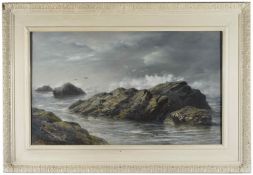H.D. Bell, 19th century'The approaching storm', signed. Oil on canvasDimensions: 44 x 75