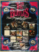 An original Beatles 'A Very Special Collection Let It Be' Posterwith a portrait picture in each