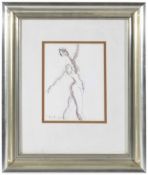 Tom Merrifield (Australian born 1932)"Nude Study', signed in pencil, red chalkDimensions: 20 x