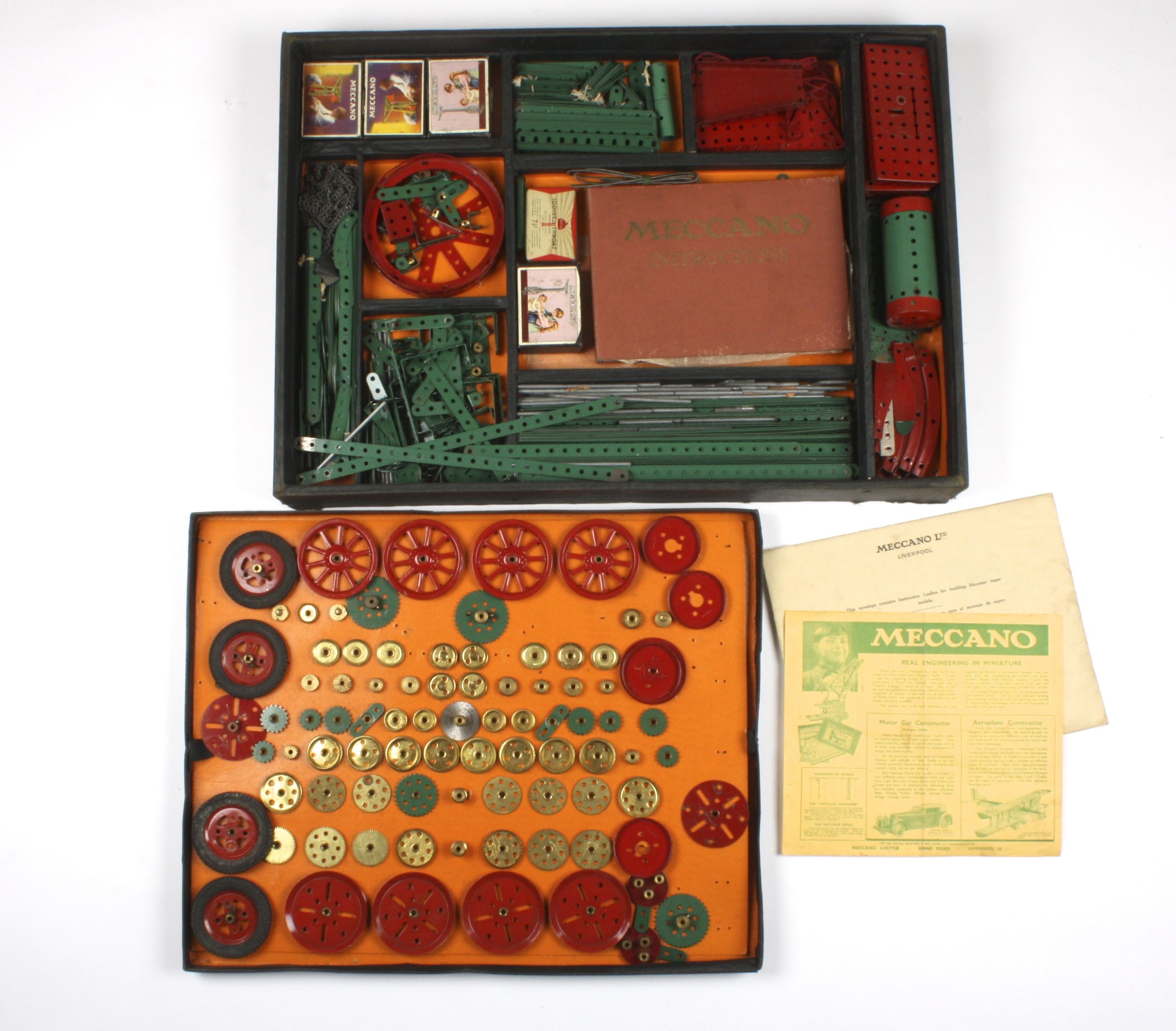 An early Meccano No.6 cased set
in largely original condition, complete with most interior - Image 2 of 3