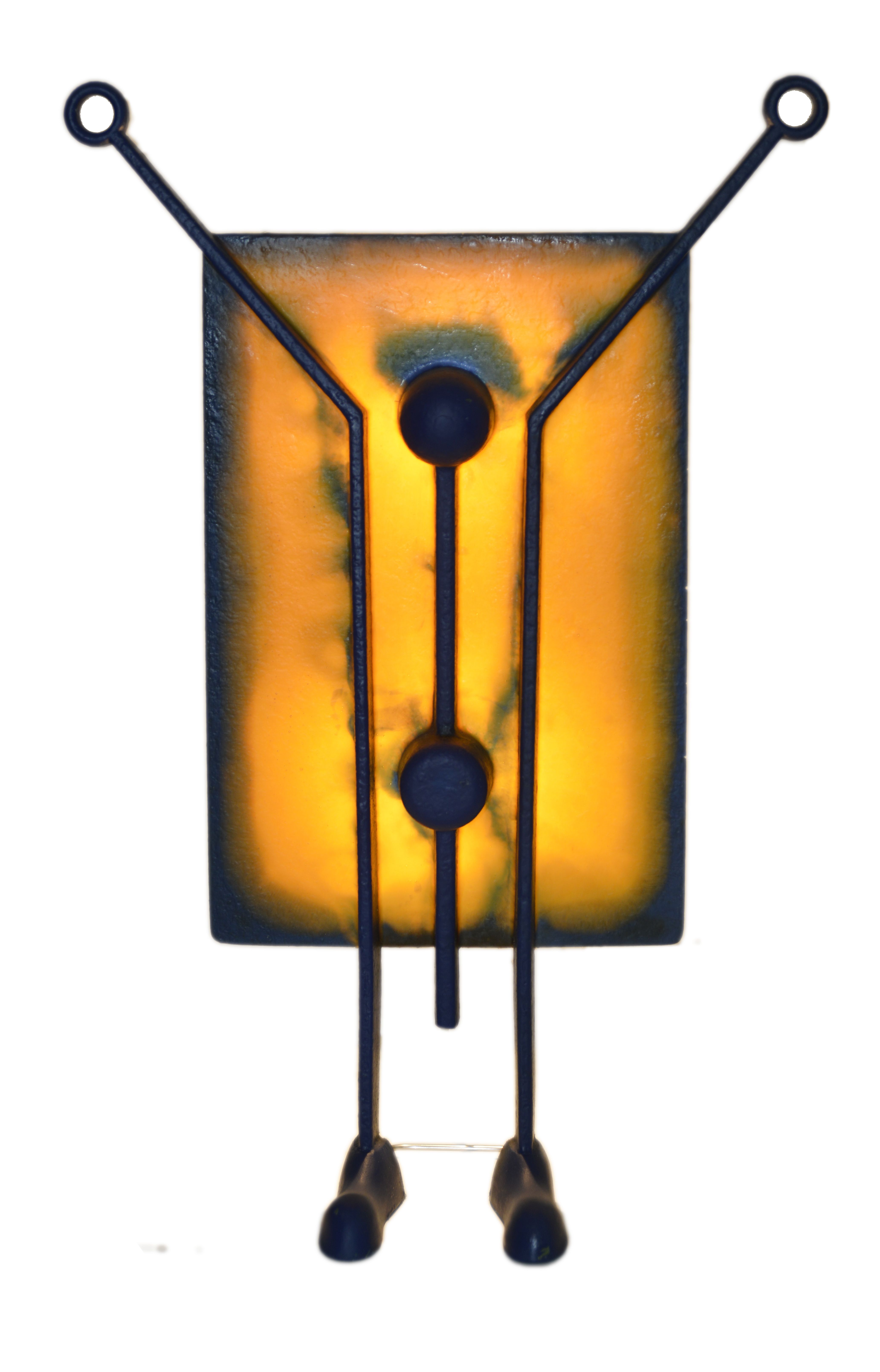 Gaetano Pesce (b.1939)
'Salvatore' 1994
table light, constructed from hand poured resin