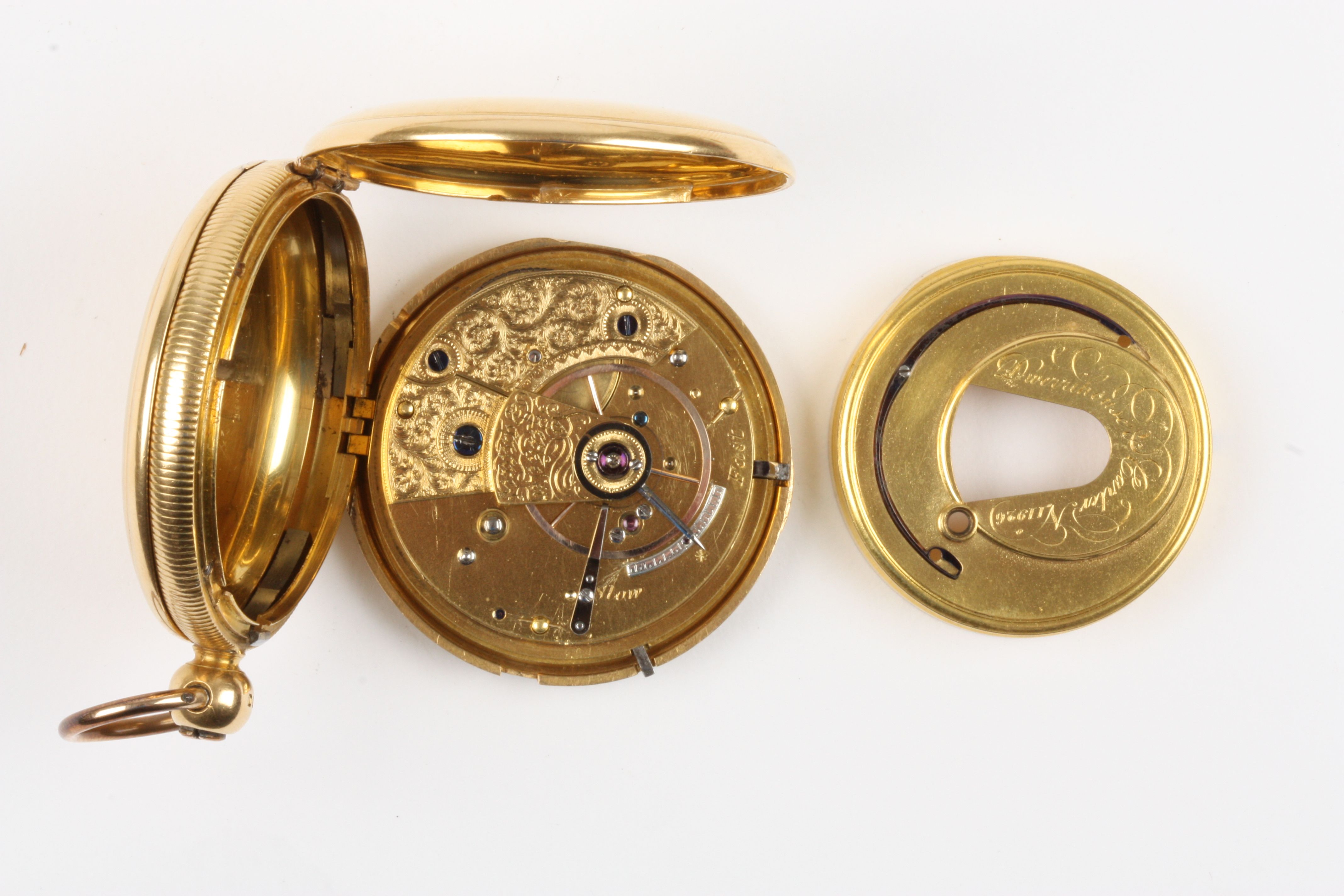 A George IV 18ct gold full hunter pocket watch by Dwerrihouse & Carter
hallmarked London 1822, the - Image 3 of 3