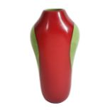 Emmanuel Babled (1967) for Venini
'Elfi Vase'
red and green vase, with etched signature to base