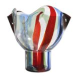 Timo Sarpaneva (1926-2006) for Venini
'Kukinto' 
designed in 1991
large vase, with etched