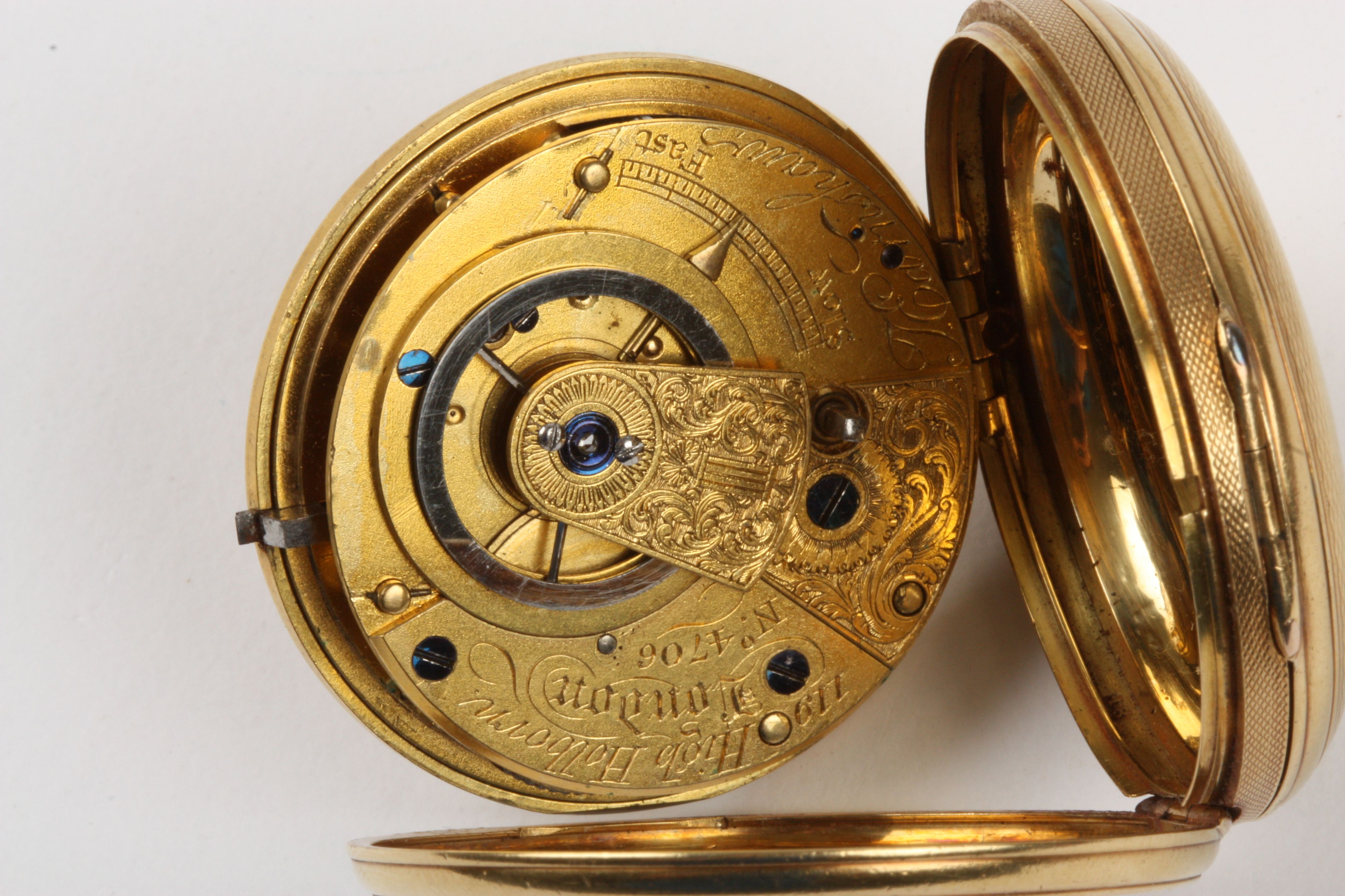 A William IV 18ct gold open face pocket watch by Thomas Earnshaw
hallmarked London 1832, the gilt - Image 3 of 3