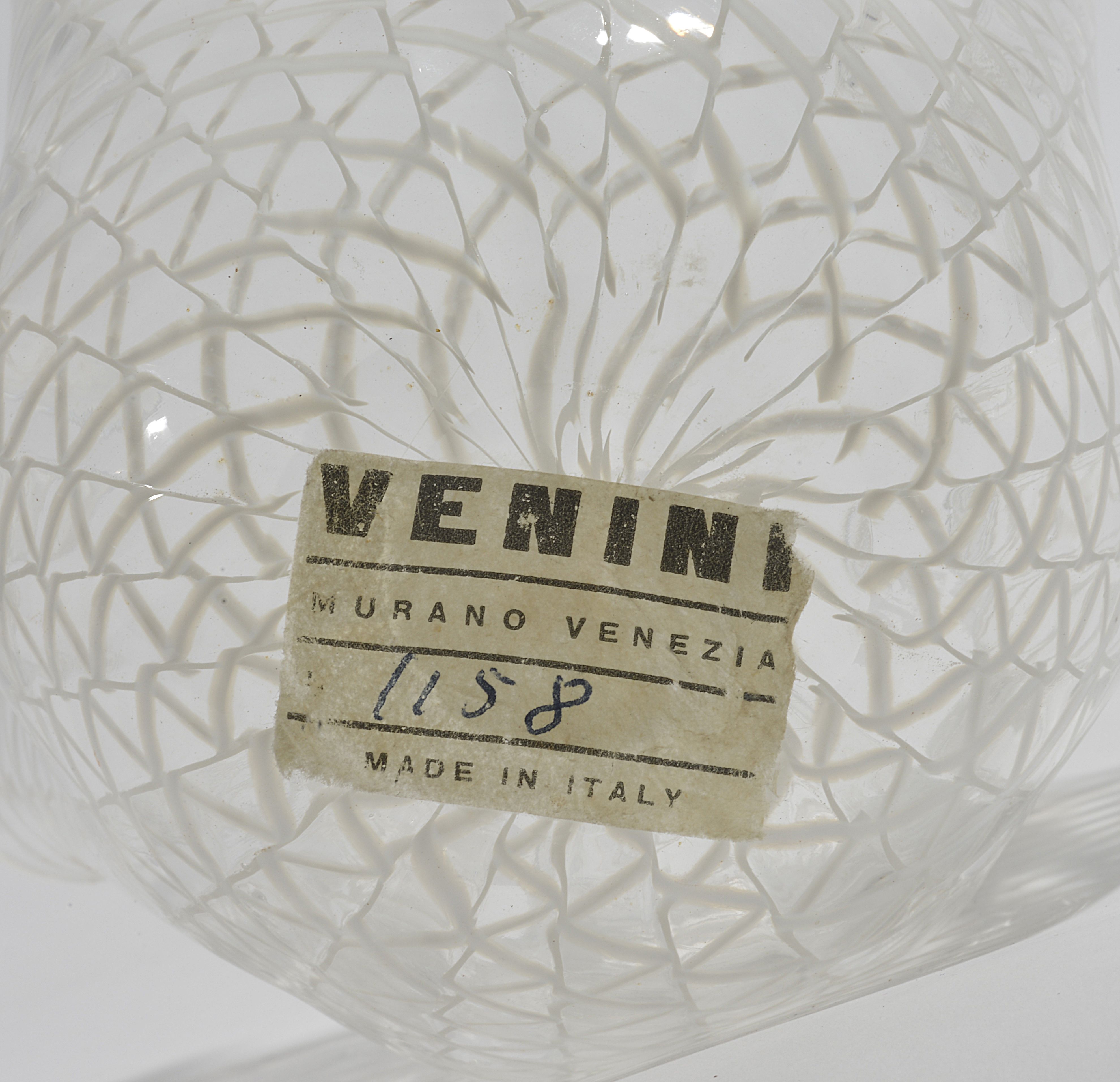 Ludovico Diaz de Santillana (1931-1989) for Venini
handkerchief vase, with Venini manufacturers - Image 2 of 2