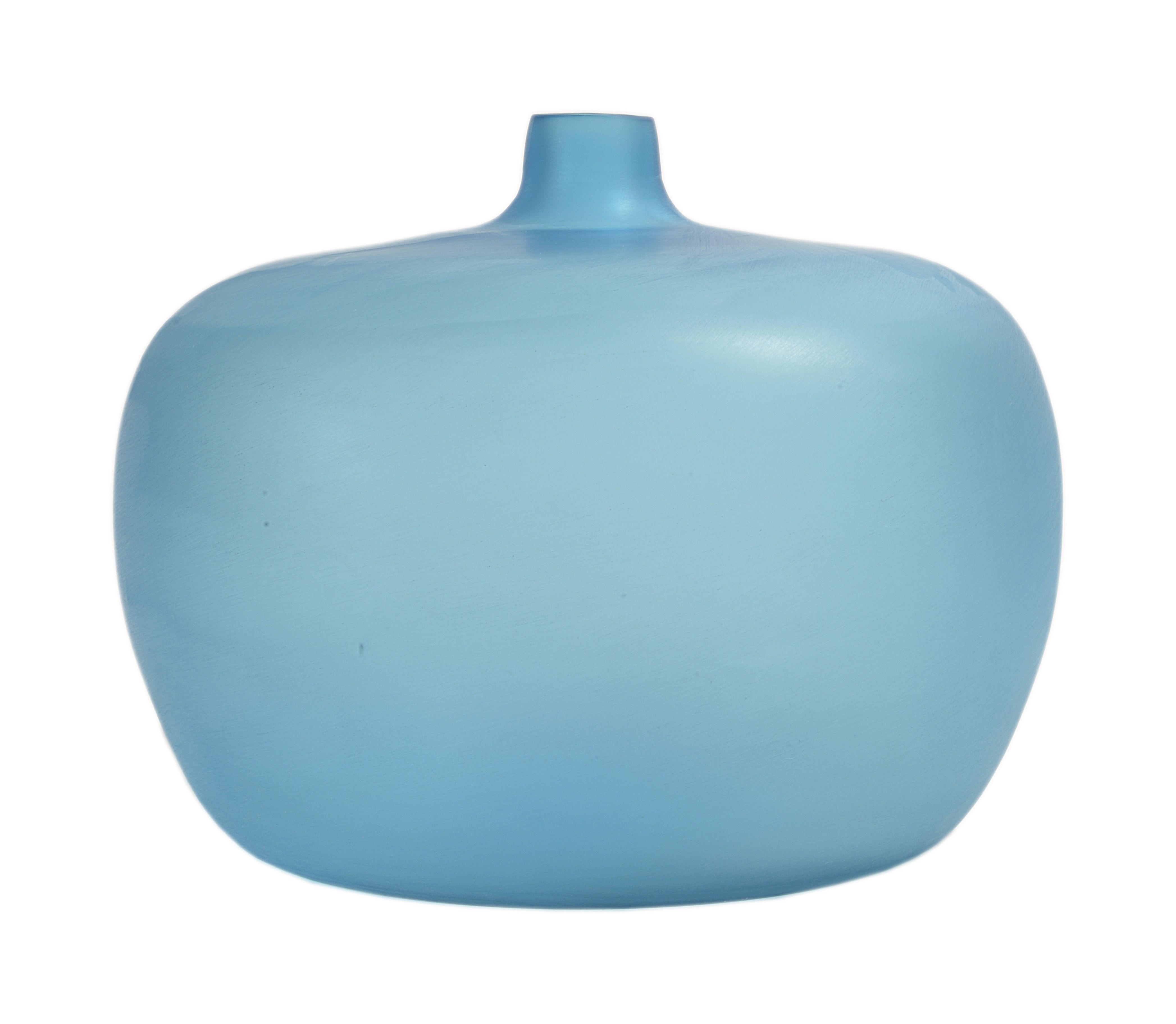 Studio of Venini, 
light blue vase in velato glass, designed in 1958/59, height 17cmCondition: