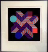 Victor Vasarely (Hungarian 1908-1997)Makk-S 1978signed and numbered screenprint in colours on