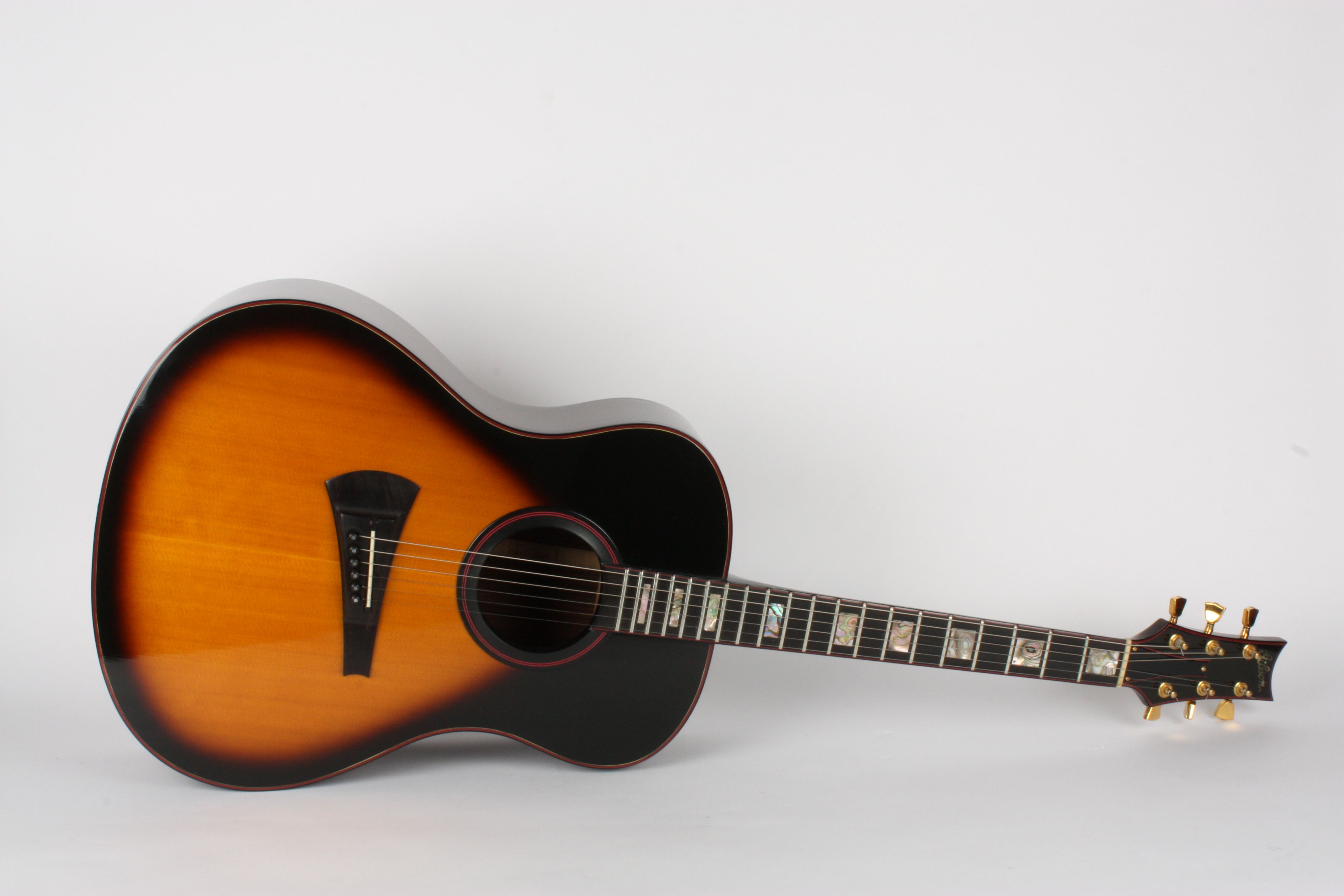 A Gibson MK-81 flat top acoustic guitar, 
circa 1971, number 06 183599, made in USA, with sunburst