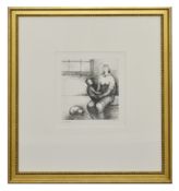 Henry Moore (1898-1986)Mother and Child XI' 1983signed in pencil lower left and numbered PLIX 58/